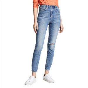Lee vintage modern high rise skinny jeans in anchor blue